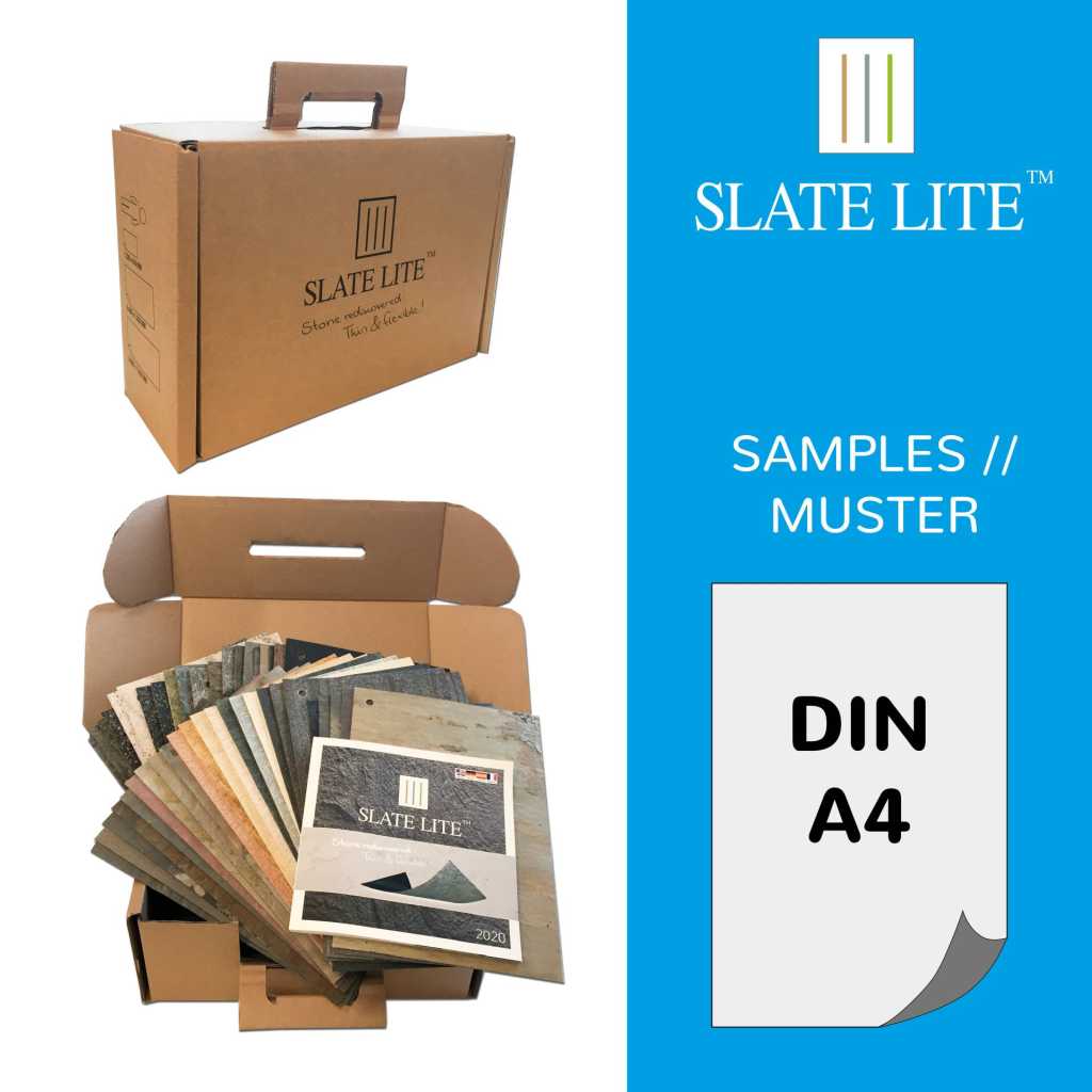 Slate-Lite Samplebox 8,3 in x 11,7in